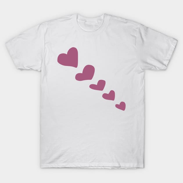 Heart T-Shirt by Bojanalaa75